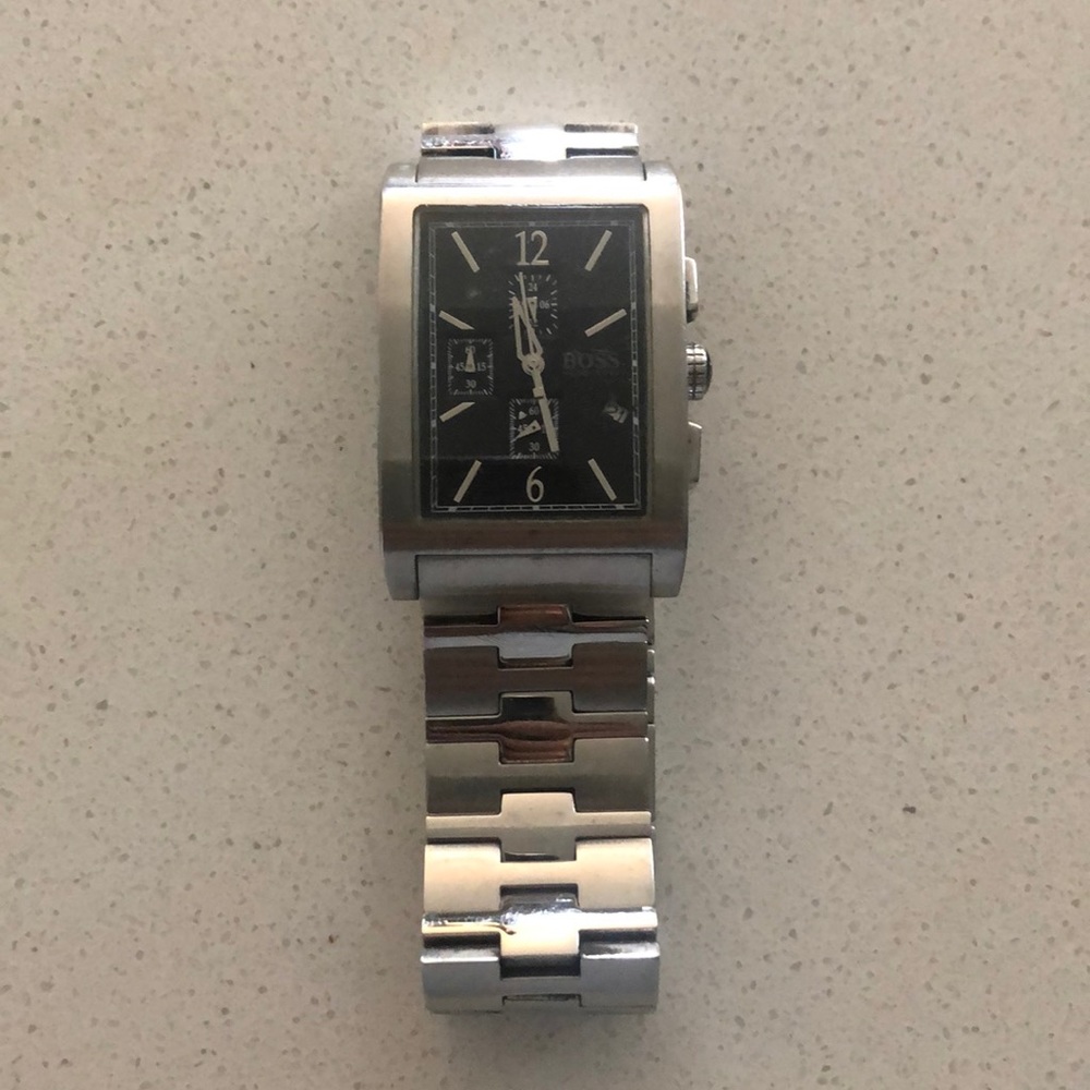 Hugo Boss stainless steel classic men watch